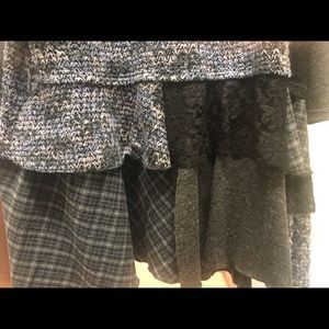 Joe Browns multi-fabric tunic dress